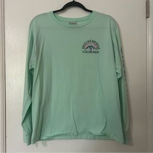 Blue 84 Mint Green Long Sleeve Tee
